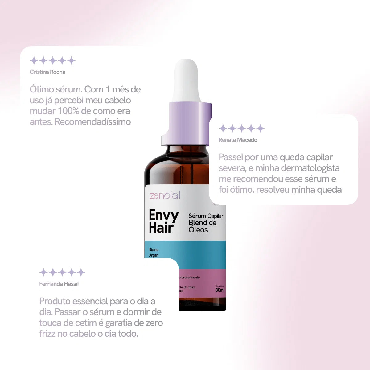 Sérum Capilar Blend de Óleos EnvyHair
