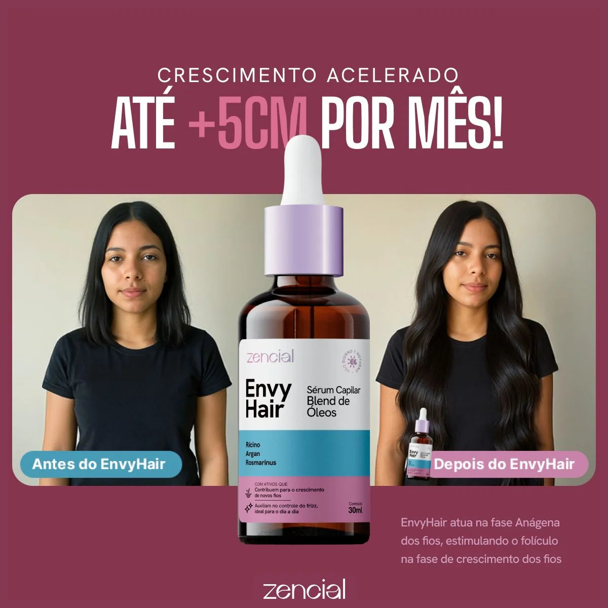 Sérum Capilar Blend de Óleos EnvyHair